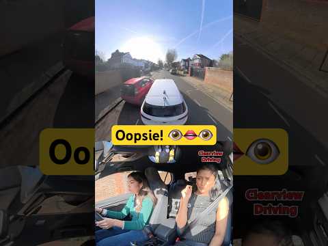 TOO CLOSE! #driving #car #london #teacher #howto #drive @Angelinapj thumbnail