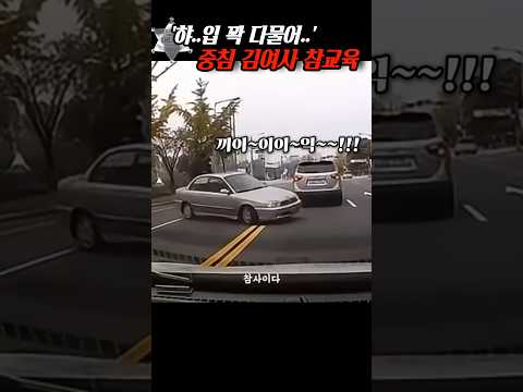 '입 꽉 다물어..' 중침하던 무개념 김여사를 겨우 피한 형님은.. thumbnail