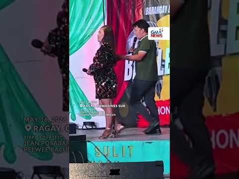Muntik na ma-interrupt na performance sa isang singing contest, kinaaliwalan... | GMA News thumbnail