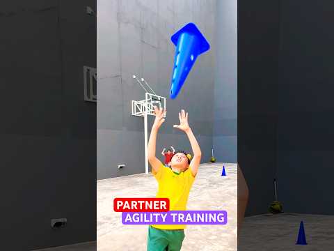 PARTNER AGILITY TRAINING ⚡️FAST LIKE NINJAS 🌟 NEXT LEVEL #shorts #speedandagility #speedup thumbnail