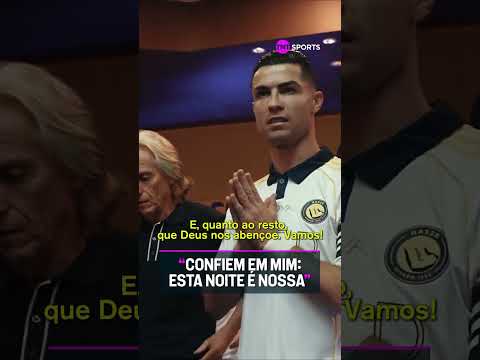 DISCURSO ABSURDO DO CR7 NO VESTIÁRIO... O HOMEM É BRABO #shorts thumbnail