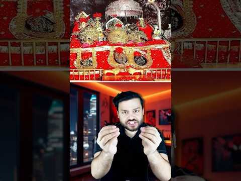 I am Sorry God DURGA Vaishno Devi - Jammu Government Shows Strange VAISHNO DEVI Data #shorts thumbnail