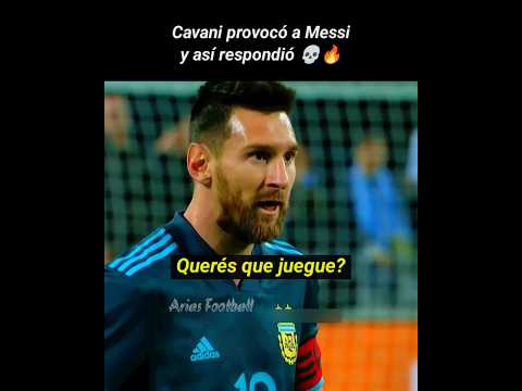 Cavani Hizo Enojar a Messi ?? thumbnail