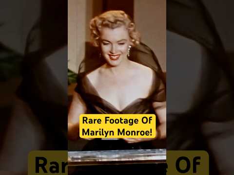 Rare Footage of Marilyn Monroe Presenting at the 23rd Oscars! thumbnail