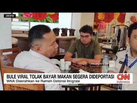 Bule Viral Tolak Bayar Makan Segera Dideportasi thumbnail