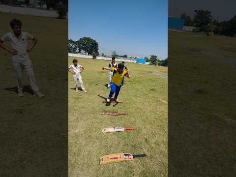 Bat Jump Six Hitting Challenge ? #cricketwithvishal #shorts thumbnail