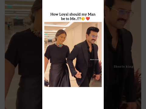 The kind of Loyalty I Want ??? #ramcharan #love #shorts #short thumbnail