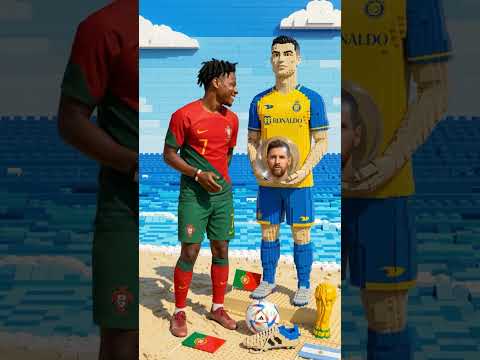 Lego World I wonder how this happened? 🤔 😂 #football #Ronaldo thumbnail