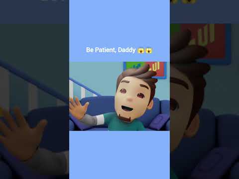 Calm Down Dad ☺️☺️ | Islamic Series & Songs For Kids | Omar & Hana English thumbnail