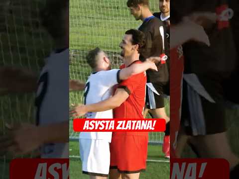 ZLATAN IBRAHIMOVIĆ Z ASYSTĄ! #shorts thumbnail