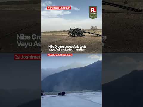 Vayu Astra-1 Loitering Munition Successfully Tested by Nibe Group thumbnail