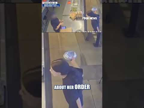 'Chipotle Karen' caught hurling burrito bowl in worker's face #shorts thumbnail