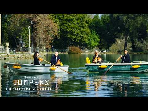 Jumpers - Un Salto tra gli Animali | Il cast al laghetto di Villa Borghese thumbnail