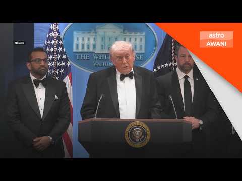“Terima kasih Secret Service, bukti ruangan selamat diperlukan,” kata Trump thumbnail