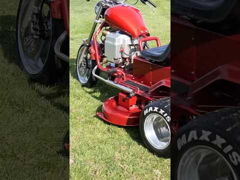 DIY Lawn Mower Chopper Trike #automobile #gokart #repair #racing #mechanic #dirtbike #diy thumbnail