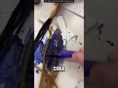MEWARNAI RAMBUT DI KELAS❗️#videoviral #salon #kelas thumbnail
