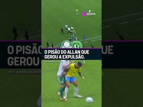 O ALLAN FOI PRO CHUVEIRO NESSE LANCE! MERECEU O VERMELHO? 🟥 #shorts thumbnail