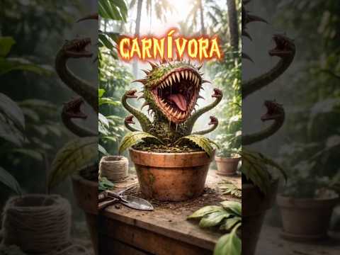 Comprei uma planta carnívora diferente?!😱 #shorts thumbnail