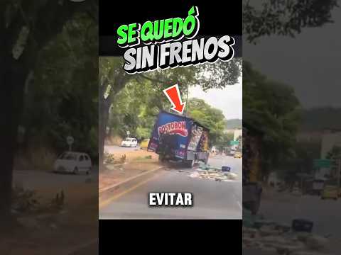? Prefirió Estrellar el Camión Antes Que Huir ? #Camiones #Choferes #ViralVideo #Historias thumbnail