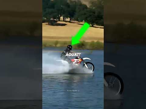 Uma moto pode andar em cima da água?? thumbnail