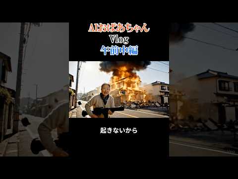 AIおばあちゃんのVlog 午前中編 【#61】 #ai #aivideo #aishorts #shorts   #おばあちゃん #vlog #ルーティン thumbnail