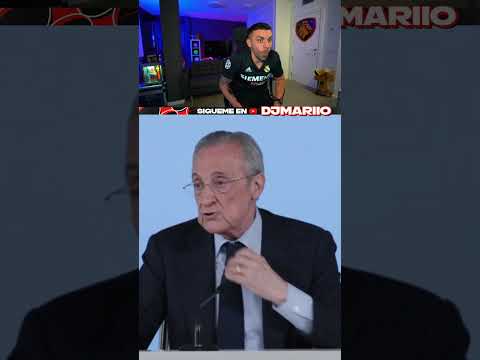 FLORENTINO PÉREZ HABLANDO DEL CASO NEGREIRA 👀 #djmariio #futbol thumbnail