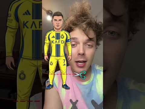 Le corté los pantalones a Cristiano Ronaldo 🥹 thumbnail