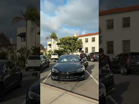 Trying the full self driving of Tesla Model S in California ! Watch full video on my channel thumbnail