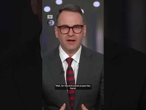 The housing price fall Senator Andrew Bragg wants | 7.30 thumbnail