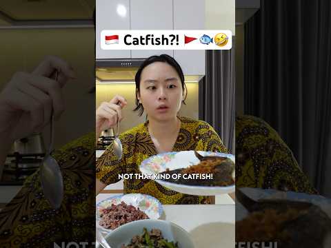 ?? Indonesians love “catfish”…?! ??? #lamguages #indoensian #english #funny #skit thumbnail