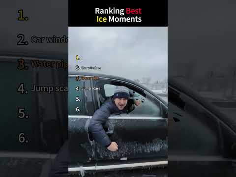 Ranking Best Ice Moments #asmr #snow #funny #odlysatisfying #ice #satisfying #fyp thumbnail