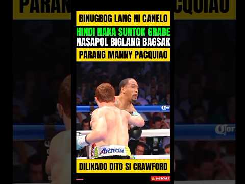CANELO! MAY LAKAS PAR!N, KALABAN HINDI NAKA SUNTOK! TINAMAAN BAGSAK! thumbnail