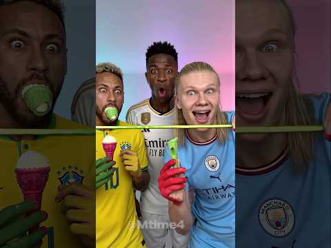 Neymar, Haaland, and Vinícius Created Instant Chaos 😂💀 #football #haaland #parody thumbnail
