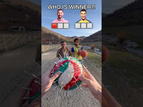 Who Did Win?! YouTuber or Best Footballer?! #youtuber #football #shorts thumbnail