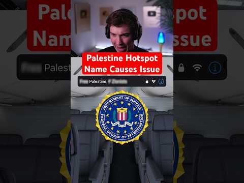 Palestine Hotspot Name Causes Flight Issue thumbnail