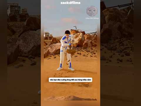 Bạn sẽ thấy gì khi đào xuống trái đất hàng triệu năm sau #shorts #facts thumbnail