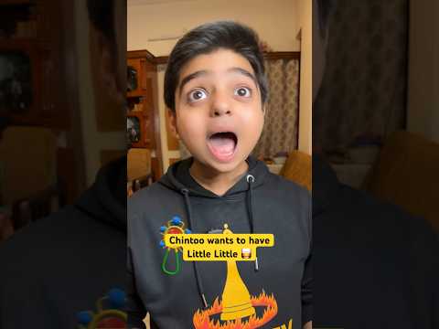 Chintoo wants to have Little Little 🥃 Mummy को लगा Shock 😱 #funnyshorts #nitinadvani #shorts thumbnail