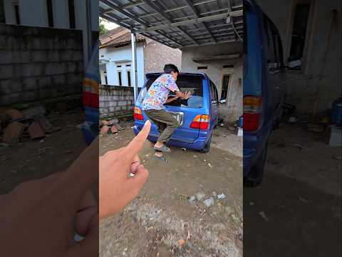 temon nembus mobil #trendingshorts thumbnail