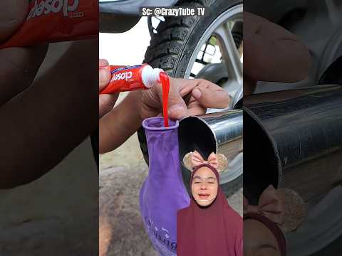 Masukkan Odol dalam KNALPOT‼️ CrazyTube_TV thumbnail