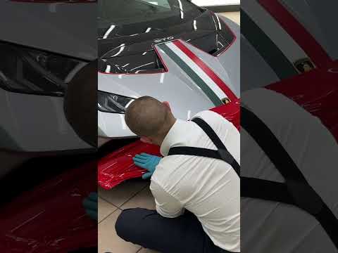 Lamborghini Huracán STO Red Front Bumper Stripe 🚗🎨✨ thumbnail