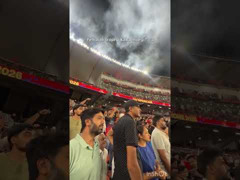 Yeh live dekhliya ab expectations aur badh gaye🥸🤓 #virushka #viratkohli #rcb #rcbfans #ipl #cute thumbnail