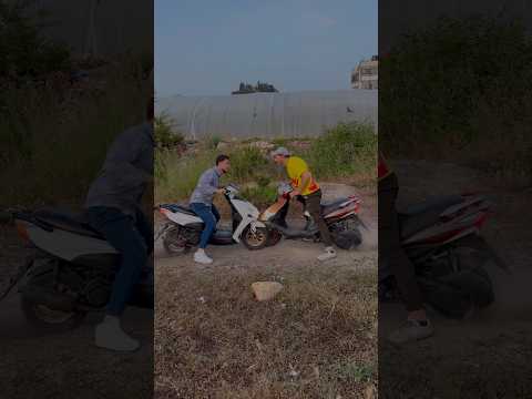 اقوى حادث دراجة #mahdi_الخال thumbnail