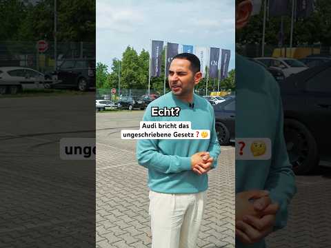 Audi bricht das ungeschriebene Gesetz #omidmouazzen #autohandel thumbnail