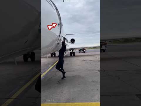 Why Airplane Doors Are So Heavy 😱✈️ #facts #shots thumbnail