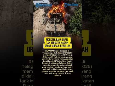 MONSTER BAJA ISRAEL TAK BERKUTIK HADAPI DRONE MURAH HIZBULLAH thumbnail