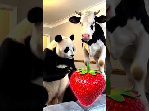 Marvelous Dancing Polish Cow funny panda cow dance Cow Song Videos cow farm giant strawberry asmr thumbnail
