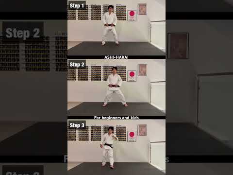 ASHI-HARAI for beginners and kids #judo #judoexercise thumbnail