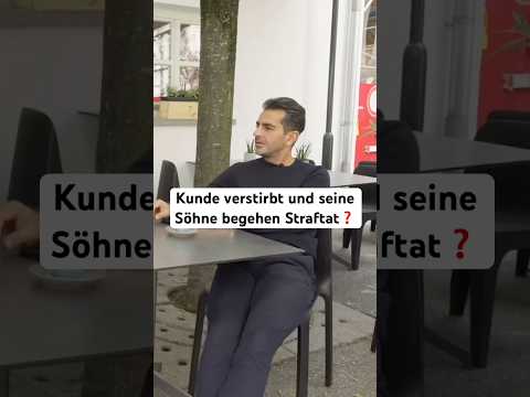 Kunde verstirbt und seine Söhne begehen Straftat❓#hamidmossadegh #autohandel thumbnail