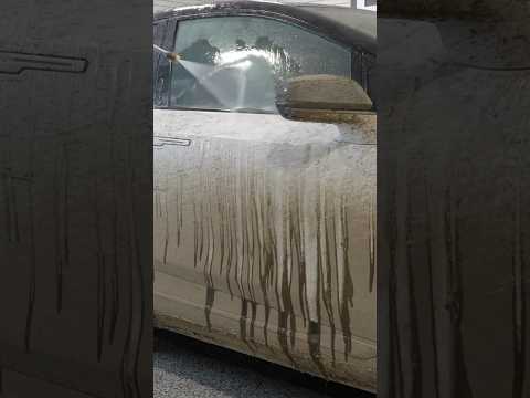 Pressure Washing a FILTHY White Car! thumbnail