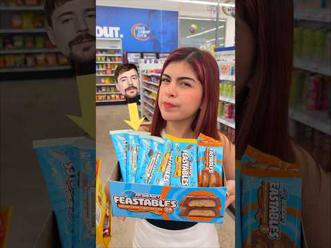 Encontre a Mr.Beast??😳💰 #hellomon #abriendojuguetes #juguetes Compre Feastables!🩵 thumbnail